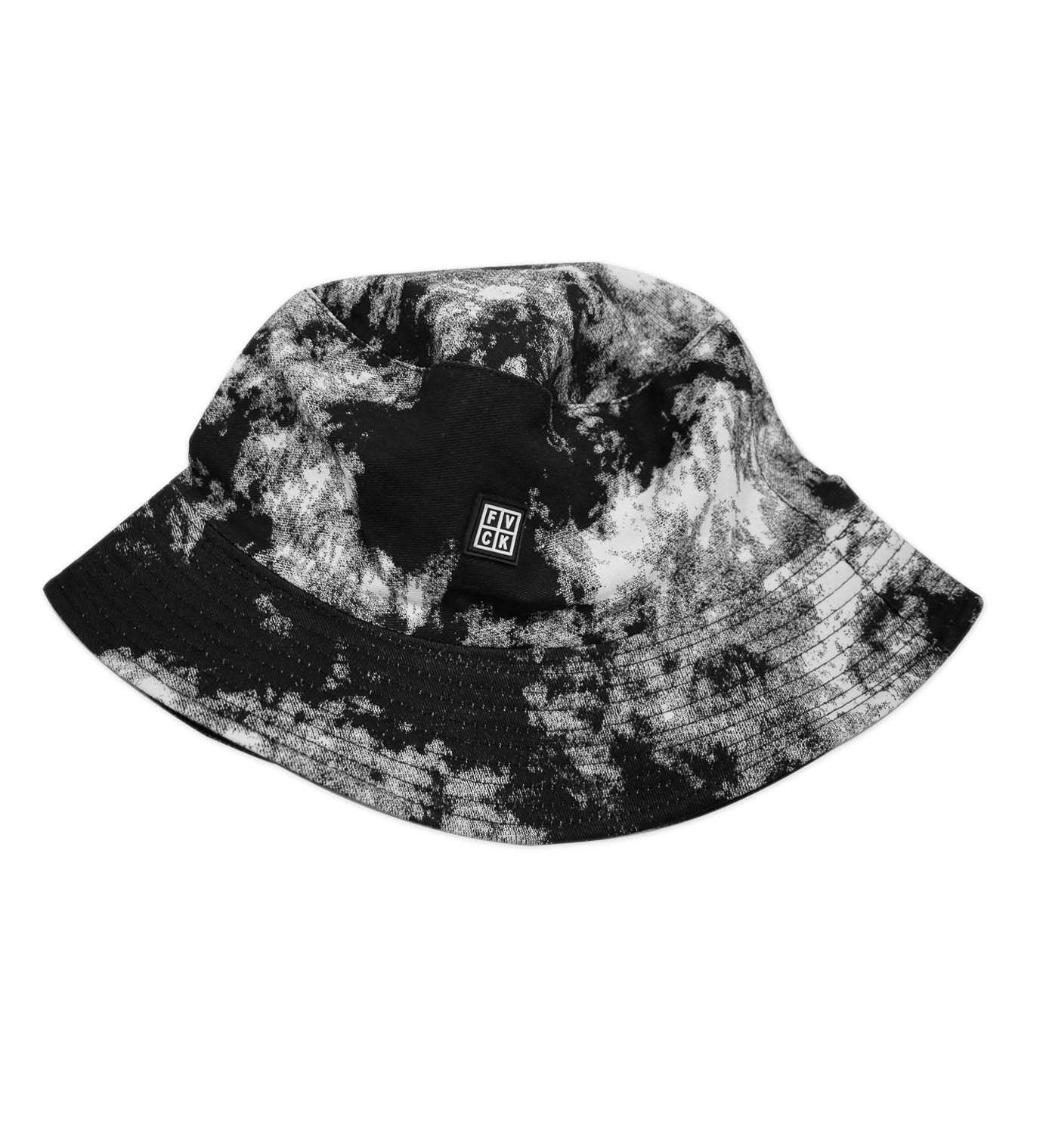 bucket hat bob fvck forverycoolkids imprimé camo printed cloud for very cool kids reversible