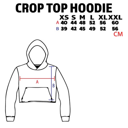 WORLD DYE CROP HOODIE