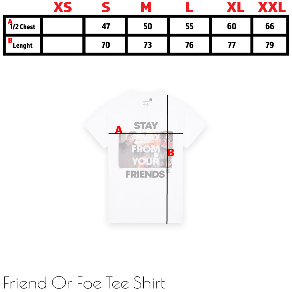 size chart - tshirt - tee shirt - forverycoolkids - fvck
