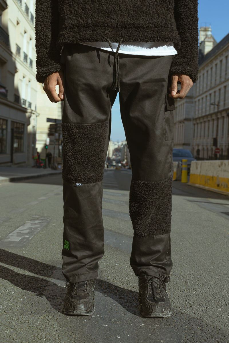 cargo pant - skate pant - forverycoolkids - fvck - citadium - streetwear - Paris - marque française - sherpa - supreme - mrcnoir -