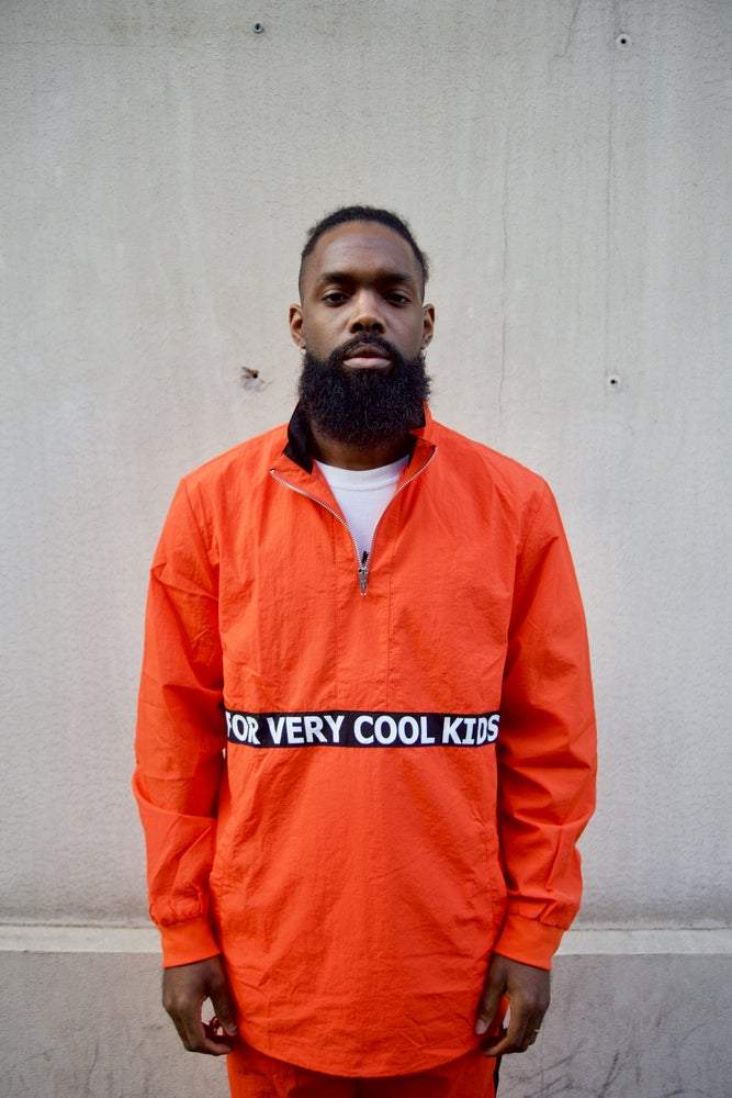 HEY YO TRACKSUIT ORANGE JACKET - ForVeryCoolKids