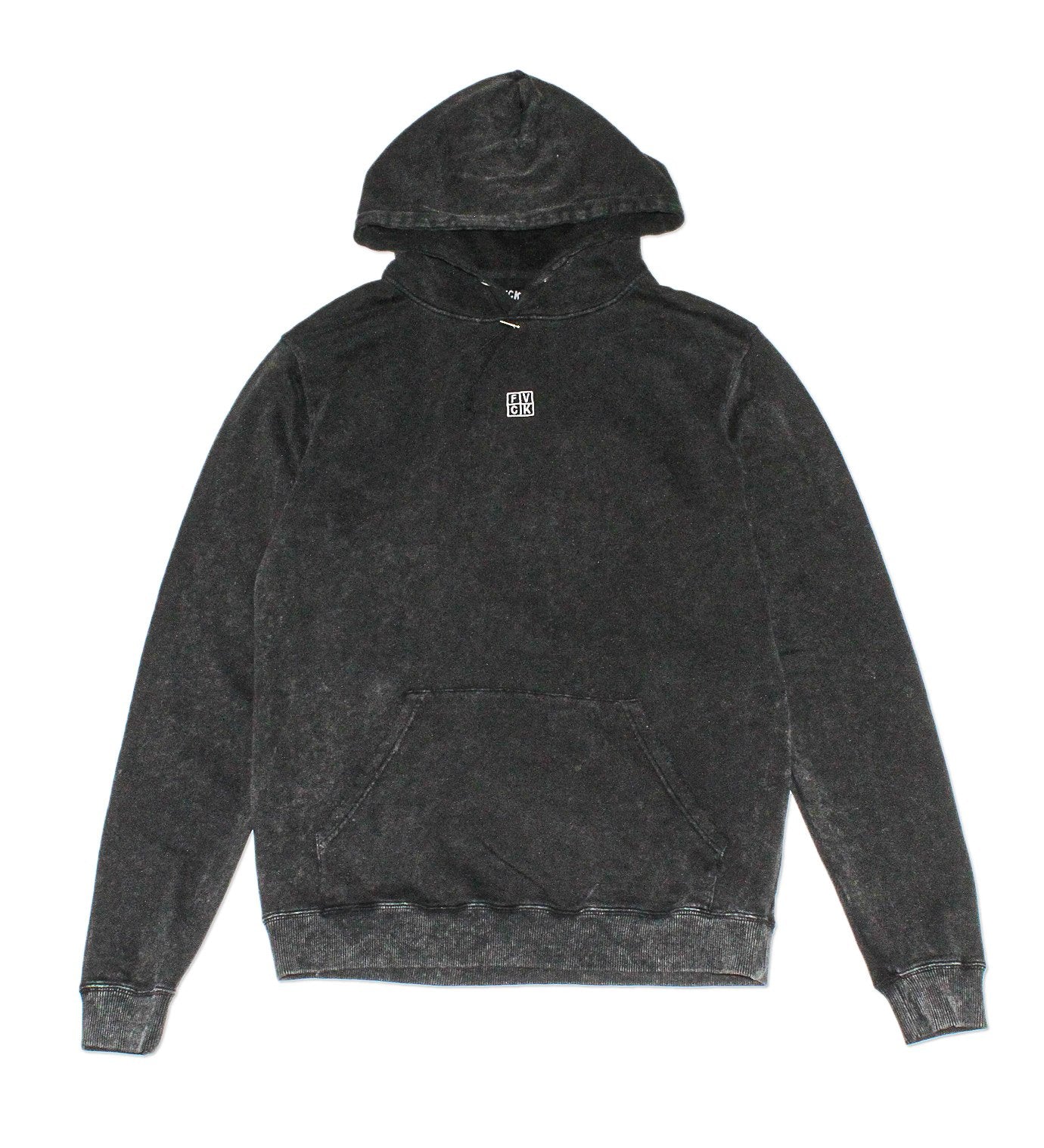 Hoodie noir - black - dye - streetwear - fvck - forverycoolkids - citadium - délavé - vintage - cool