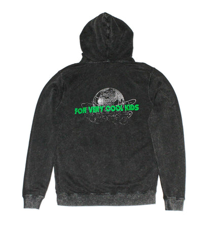 Hoodie noir - black - dye - streetwear - fvck - forverycoolkids - citadium - délavé - vintage - cool - hype