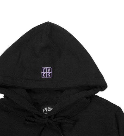 Hoodie AL Cooler Black Purple - ForVeryCoolKids