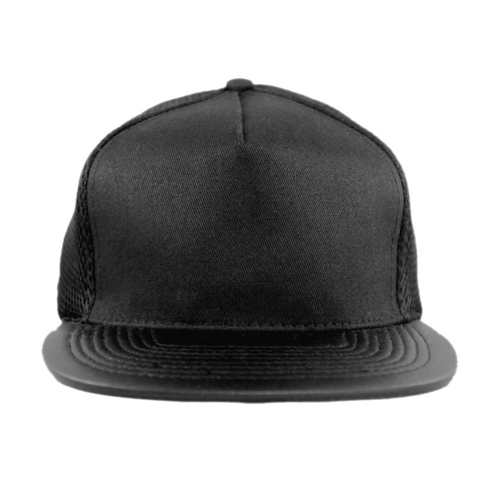 Snapback 2mesh Side Black snapback noir casquette classique trucker citadium skate skateshop