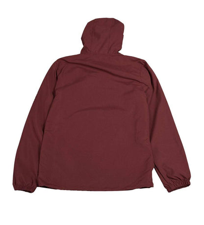 STRIPE PULLOVER JACKET BURGUNDY - ForVeryCoolKids