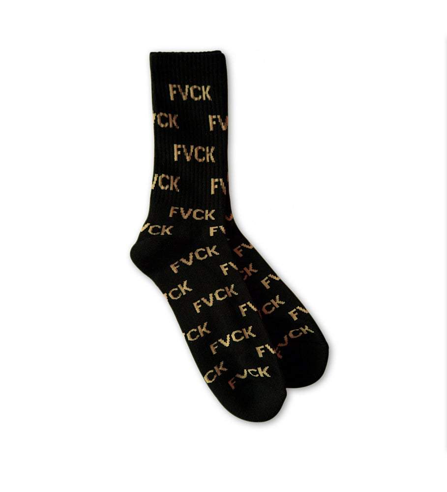 chaussettes  imprimées - walking meme - FVCK - forverycoolkids