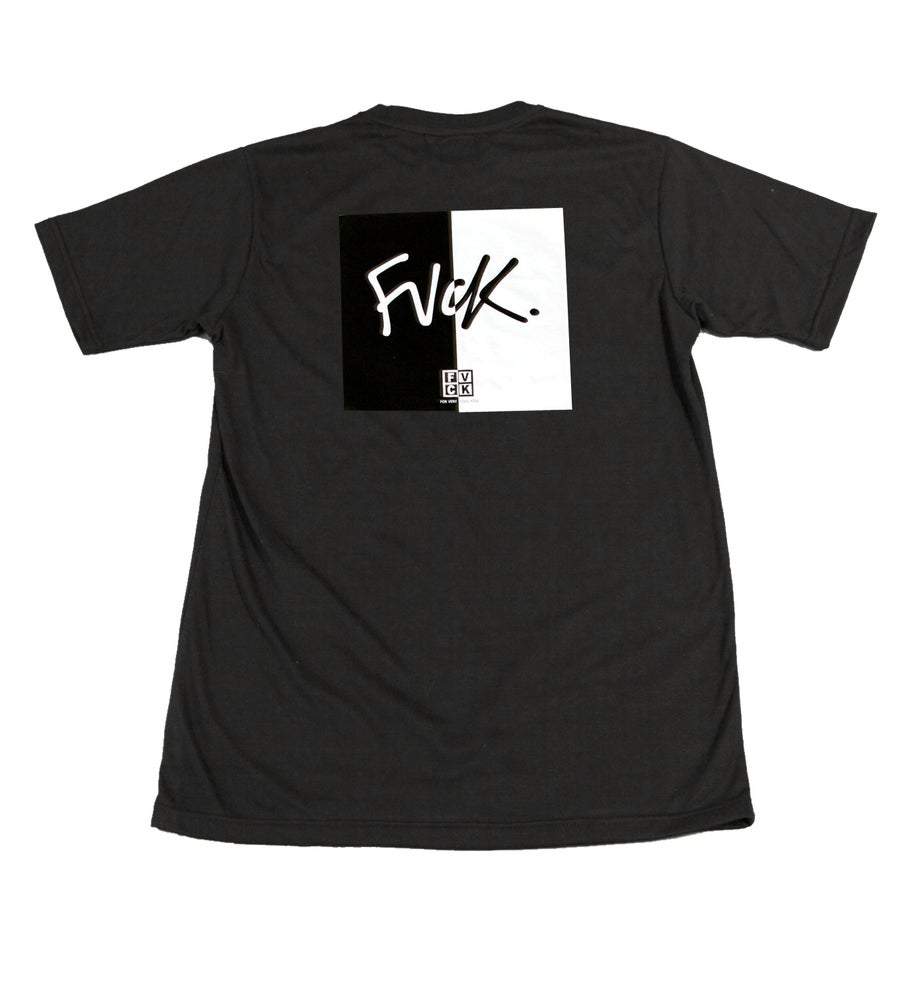 Split Tee Black - ForVeryCoolKids