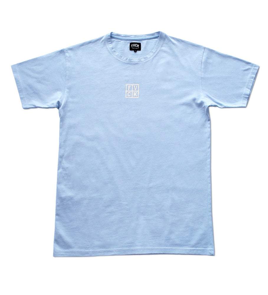 Logo Tee Motto FVCK - ForVeryCoolKids - bleu ciel - blue - été t-shirt streetwear lifestyle citadium