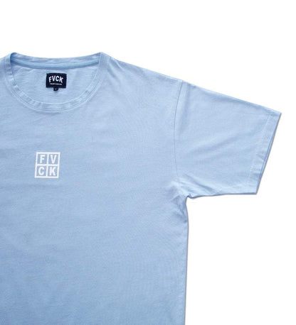 Logo Tee Motto FVCK - ForVeryCoolKids - bleu ciel - blue - été t-shirt streetwear lifestyle citadium